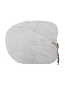 Plat de service marbre forme organique Damita, long. 33 x larg. 27 cm, Gris, blanc, brun clair, noir, larg. 33 x long. 27 cm