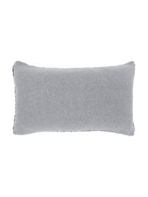 Housse de coussin rectangulaire grosse maille Josie, Gris clair