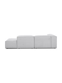 Diván modular Lennon, Tapizado: 100% poliéster Alta resis, Estructura: madera contrachapada de p, Patas: plástico, Tejido gris, An 269 x F 119 cm, respaldo izquierdo