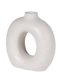 Keramik-Vase Rayan in Weiss, Keramik, Weiss, B 24 x H 25 cm