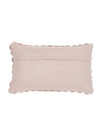 Coussin en feutre de laine Bed of Roses, Rose