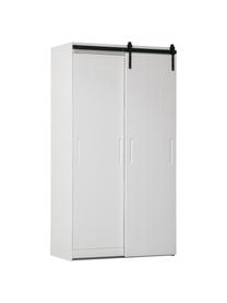 Armoire bois Luuk, Blanc