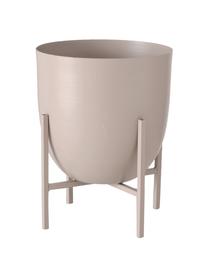 Übertopf-Set Kilana aus Metall, 2-tlg., Metall, beschichtet, Beige, Set in verschiedenen Größen