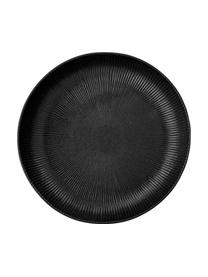Fuente Neri, Cerámica de gres, Negro, Ø 33 x Al 6 cm