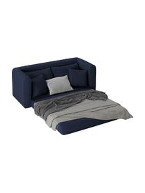 Divano letto 2 posti Lido, Blu scuro, Larg. 158 x Alt. 69 cm