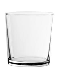 Klassische Wassergläser Simple, 6 Stück, Glas, Transparent, Ø 9 x H 9 cm, 370 ml