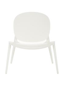 Loungefauteuil Be Bop van kunststof, Gemodificeerd polypropyleen, Wit, B 69  x D 62 cm