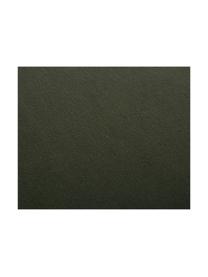 Ławka z aksamitu Jasper, Tapicerka: aksamit (poliester) Tkani, Nogi: metal malowany proszkowo, Ciemny zielony, S 110 x W 45 cm