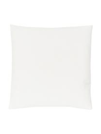 Poszewka na poduszkę Fenna, 100% bawełna, Ciemny zielony, kremowobiały, S 45 x D 45 cm