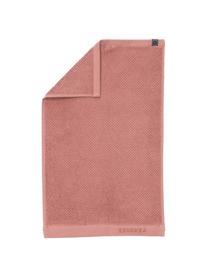 Gästehandtücher Connect Organic Uni aus Bio-Baumwolle, 2 Stück, Rosa, B 30 x L 50 cm