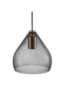 Lampada a sospensione Sence, Paralume: vetro, Grigio, Ø 21 x Alt. 20 cm