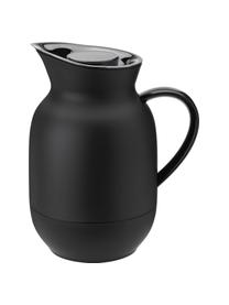 Caraffa isolante color nero opaco/argento Amphora, Brocca: materiale sintetico, Nero, 1 L