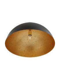 Závěsné svítidlo Brad, Černá, zlatá, ∅ 38 cm, V 18 cm