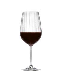 Verre à vin rouge cristal Romance, 6 pièces, Transparent