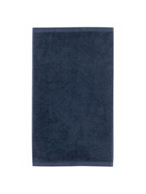 Einfarbiges Handtuch Comfort, verschiedene Grössen, Dunkelblau, Gästehandtuch, B 30 x L 50 cm, 2 Stück