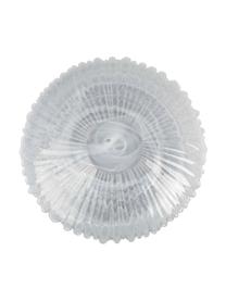 Glas-Servierschale Fleur, Glas, Weiß, Ø 38 cm