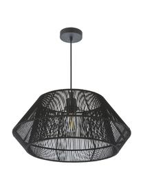 Lampa wisząca Hadi, Czarny, Ø 48 x W 22 cm
