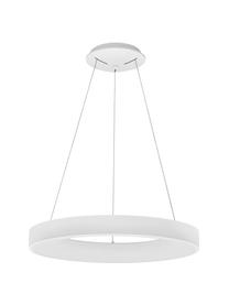 Lampa wisząca LED z funkcją przyciemniania Rando, Biały, Ø 60 x W 6 cm