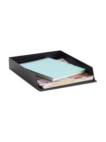 Organizador de documentos Ofelia, Plástico ABS, Negro, An 24 x Al 5 cm