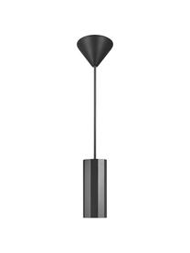 Petite suspension Alanis, Noir, Ø 6 x haut. 15 cm