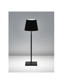 Mobilna lampa zewnętrzna LED z funkcją przyciemniania Trellia, Czarny, Ø 15 x W 38 cm