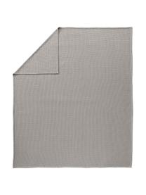 Waffelpiqué-Tagesdecke Adair, 100 % Baumwolle, Grau, B 230 x L 250 cm