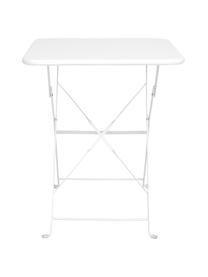 Table de balcon pliante en métal Daisy, Blanc