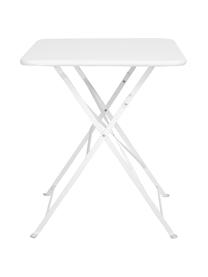 Table de balcon pliante en métal Daisy, Blanc