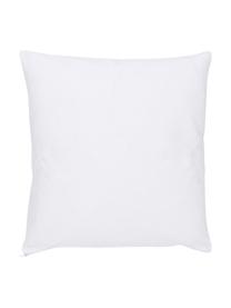 Housse de coussin 45x45 imprimé estival Silia, 100 % coton bio, certifié GOTS, Multicolore, larg. 45 x long. 45 cm