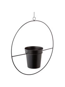 Cache-pot suspendu Undine, Noir