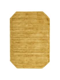 Tappeto in viscosa Jane Diamond, Retro: 100% cotone, Giallo senape, Larg. 120 x Lung. 180 cm (taglia S)
