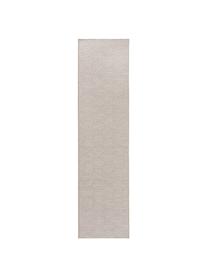 Tapis de couloir en laine Jacob, Gris clair, beige