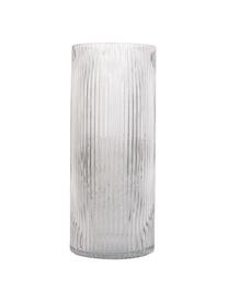 Grosse Glas-Vase Allure Straight in Transparent, Glas, getönt, Transparent, Ø 12 x H 30 cm