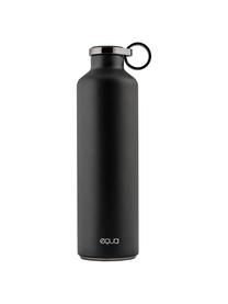 Isolierflasche Classy Thermo Dark Grey, Rostfreier Stahl, beschichtet, Schwarz, Ø 8 x H 26 cm