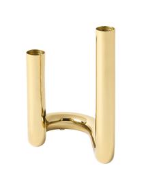 Set 2 candelabri Mars, Metallo, Dorato lucido, Set in varie misure