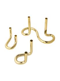 Set 2 candelabri Mars, Metallo, Dorato lucido, Set in varie misure