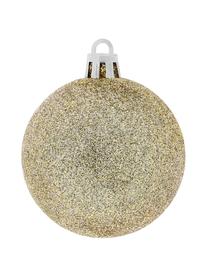 Breukvaste kerstballen Victoria, set van 60, Polystyreen, Goudkleurig, Ø 7 cm