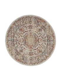 Tapis rond d'extérieur style vintage Dana, 100 % polypropylène, Multicolore, Ø 120 cm (taille S)