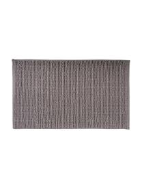 Alfombrilla de baño Johanna, 100% poliéster, Gris, An 45 x L 75 cm