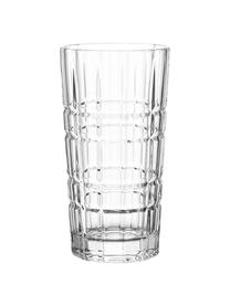 Wassergläser Spiritii, 4  Stück, Glas, Transparent, Ø 8 x H 15 cm, 400 ml