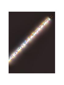 Große LED-Wandleuchte Linea PixLED-mit Stecker, Lampenschirm: Kunststoff, Gestell: Messing, Mehrfarbig, Ø 4 x H 124 cm