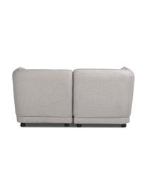 Modulares 2-Sitzer Sofa Ari in Grau, Bezug: 100% Polyester Der hochwe, Gestell: Massivholz, Sperrholz, Webstoff Grau, B 164 x T 77 cm