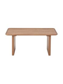 Tavolino da salotto marrone Rhys, Legno di quercia, Marrone, Larg. 80 x Alt. 45 cm