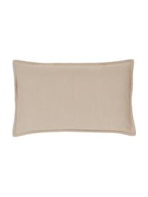 Federa arredo in cotone beige Mads, 100% cotone, Beige, Larg. 30 x Lung. 50 cm