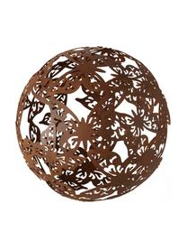 Decoratieve objectenset Marella, 2-delig, Gecoat metaal, Bruin, Ø 19 x H 19 cm