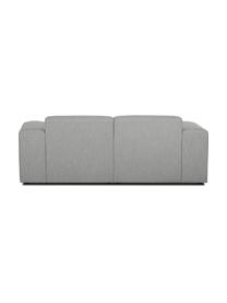 Sofa Melva (2-Sitzer) in Grau, Bezug: Polyester Der hochwertige, Gestell: Massives Kiefernholz, Spa, Füße: Kiefernholz Die Füße befi, Webstoff Grau, B 200 x T 101 cm