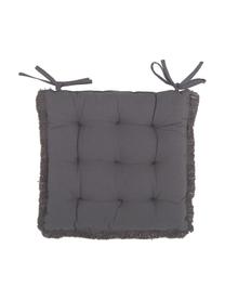 Coussin de chaise 40x40 Prague, Anthracite, larg. 40 x long. 40 cm