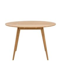 Okrúhly jedálenský stôl z dubového dreva Yumi, Ø 115 cm, Dubové drevo, Ø 115 cm