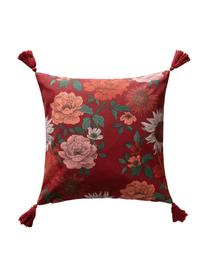 Ensemble de housses de coussin Marianne, 3 élém., Rouge, vert