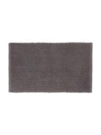 Alfombrilla de baño Anja, 100% algodón, Gris oscuro, An 50 x L 80 cm